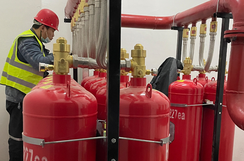 气体灭火安装