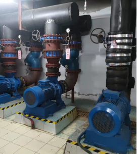 中央空调循环水泵安装