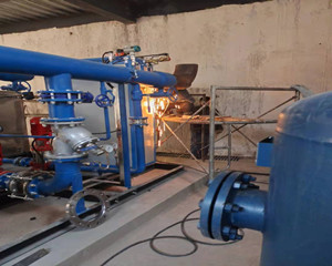 热力交换站施工现场