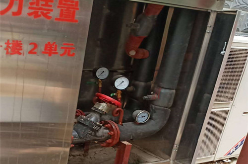 热力装置压力表安装